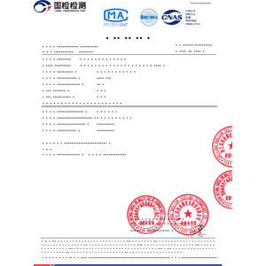 国检报告